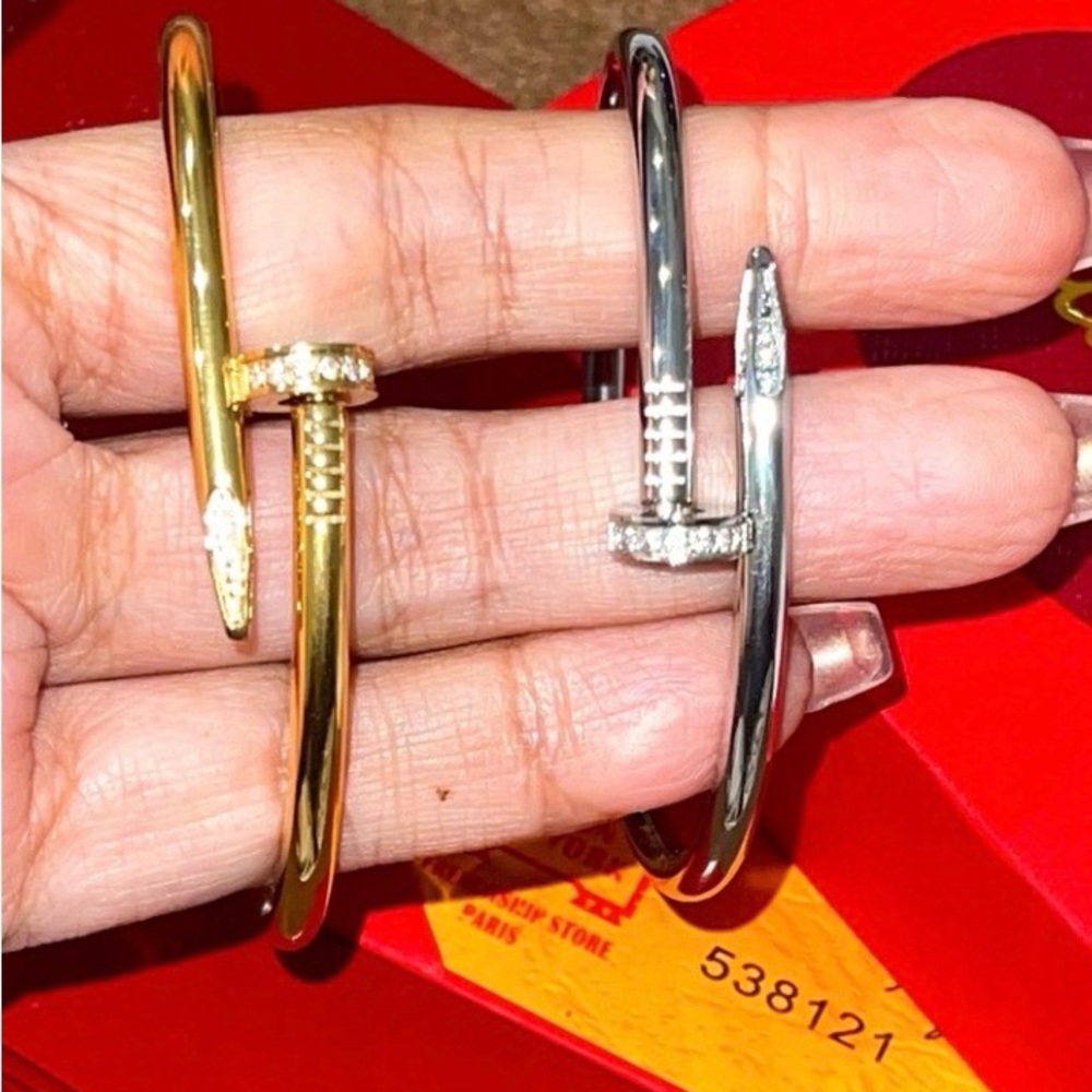 Nail Bracelet, Unisex gift, Christmas gift, Friendship Bracelet, BOX Included